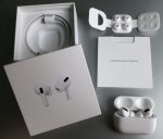 AirPods Pro უსადენო bluetooth ყურსასმენები noise cancelling ფუნქციით