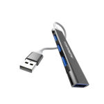 4 პორტიანი ადაპტერი USB HUB