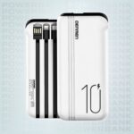 პორტატული დამტენი+კაბელები Denmen DP11 Power Bank 10000mAh