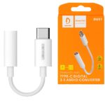 აუდიო გადამყვანი Denmen DU01 Type-C Digital 3.5 Audio converter