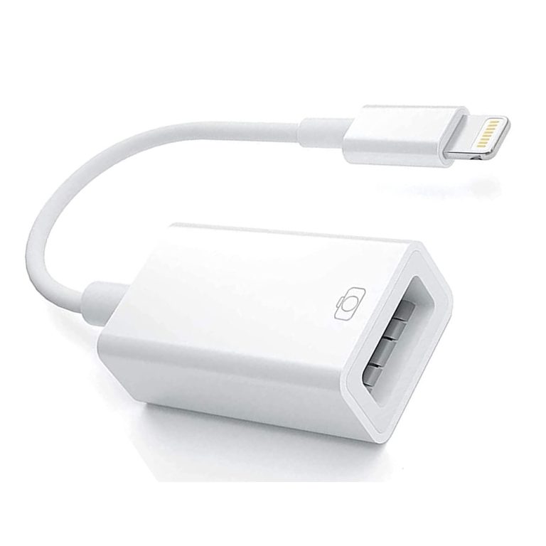 iPhone to USB Flash Adapter for connecting USB flash drive to iPhone
