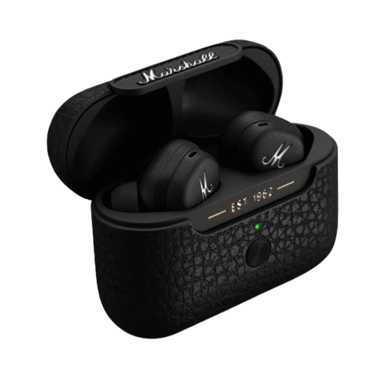 Marshall Motif ANC უსადენო bluetooth ყურსასმენები აქტიური ხმაურის ჩახშობით