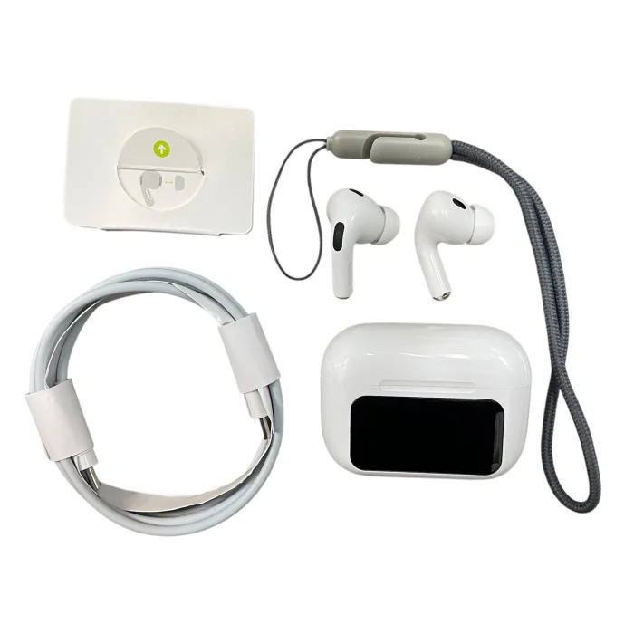 Airpods A9 Pro LCD სენსორული ეკრანით