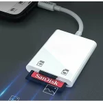 Card Reader Lighting 2in1 ბარათის წამკითხველი - Image 2